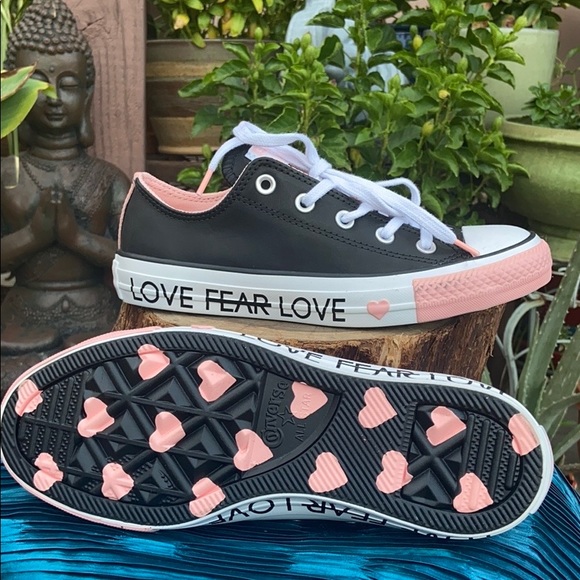 converse all star fear love